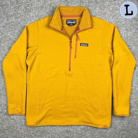 Patagonia R1 Pullover Half Zip Waffle Fleece Jacket - Picture 1 of 7